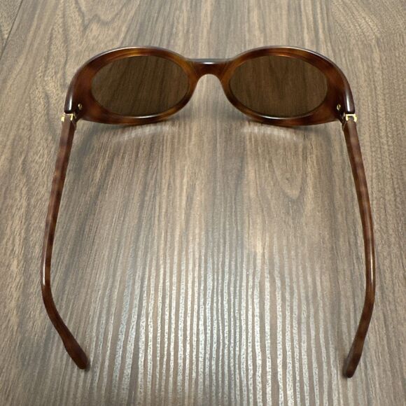 Vintage 1991 Cartier Frission Oval Tortoise/Gold 130 Women’s Sunglasses Rare main image 8